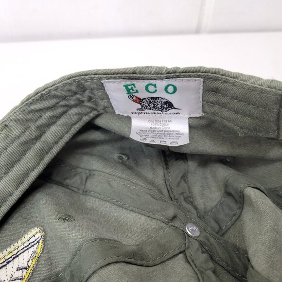 ECO Embroidered Baseball Cap Butterfly New without Tag - Picture 4 of 4